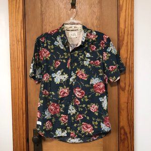 7 Diamonds Floral Button-Up Shirt